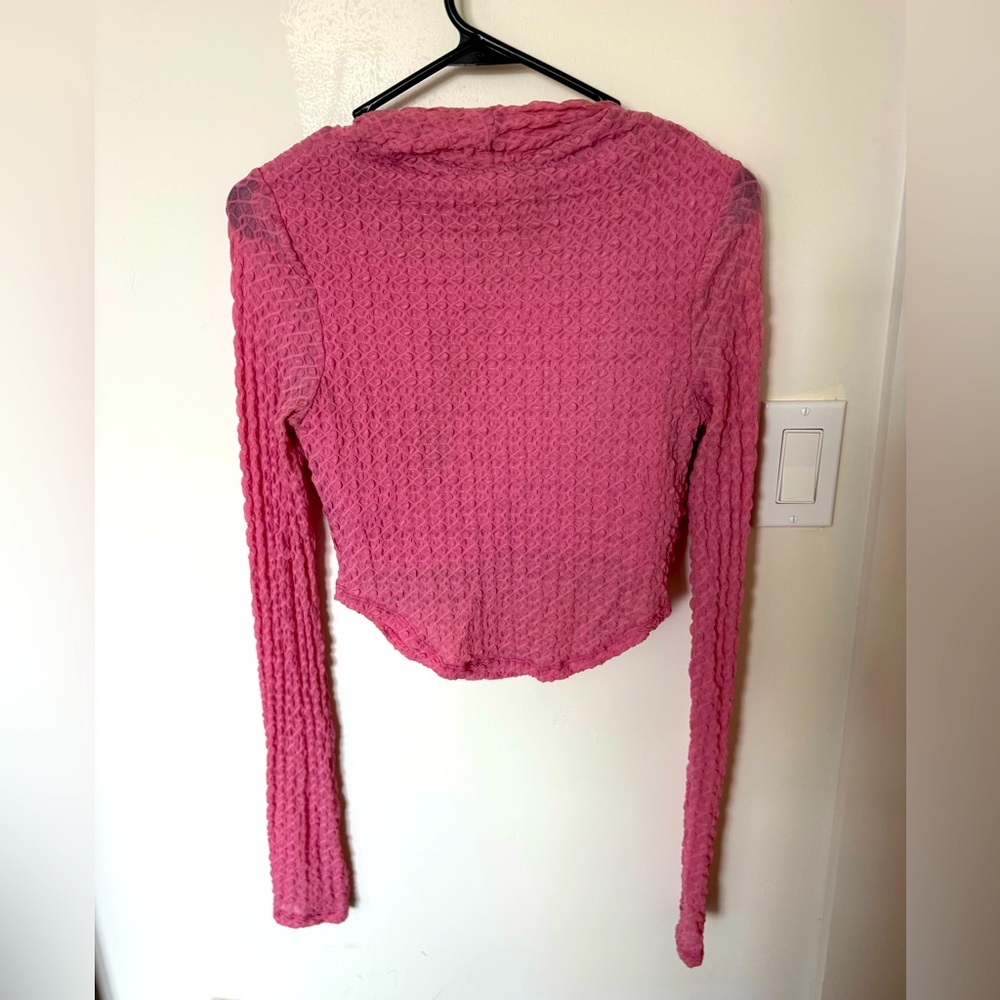 Cropped Mesh Top - Fully Lined - Medium - Picture 3 of 3